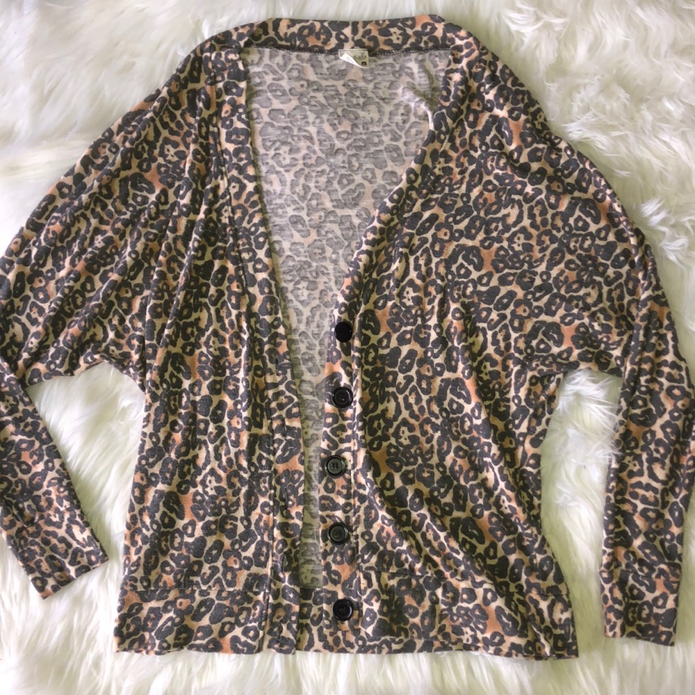 Leopard Cardigan